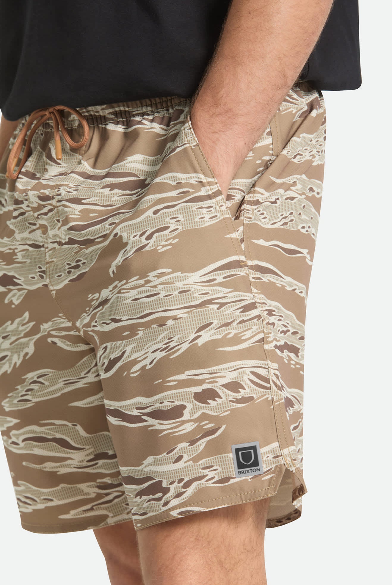 Men's Journey Active Short in the color Desert Tiger Camo - Additional Fit image