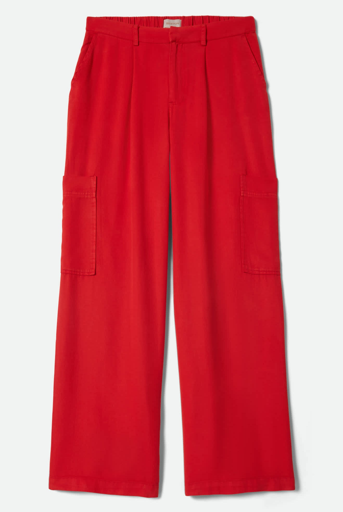 Women's The Mercer Wide Leg Trouser Pant in the color Washed Adrenaline Rush - Front Product View