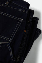 Men's Builders Carpenter Baggy Short in the color Rinse Denim - Additional Laydown image