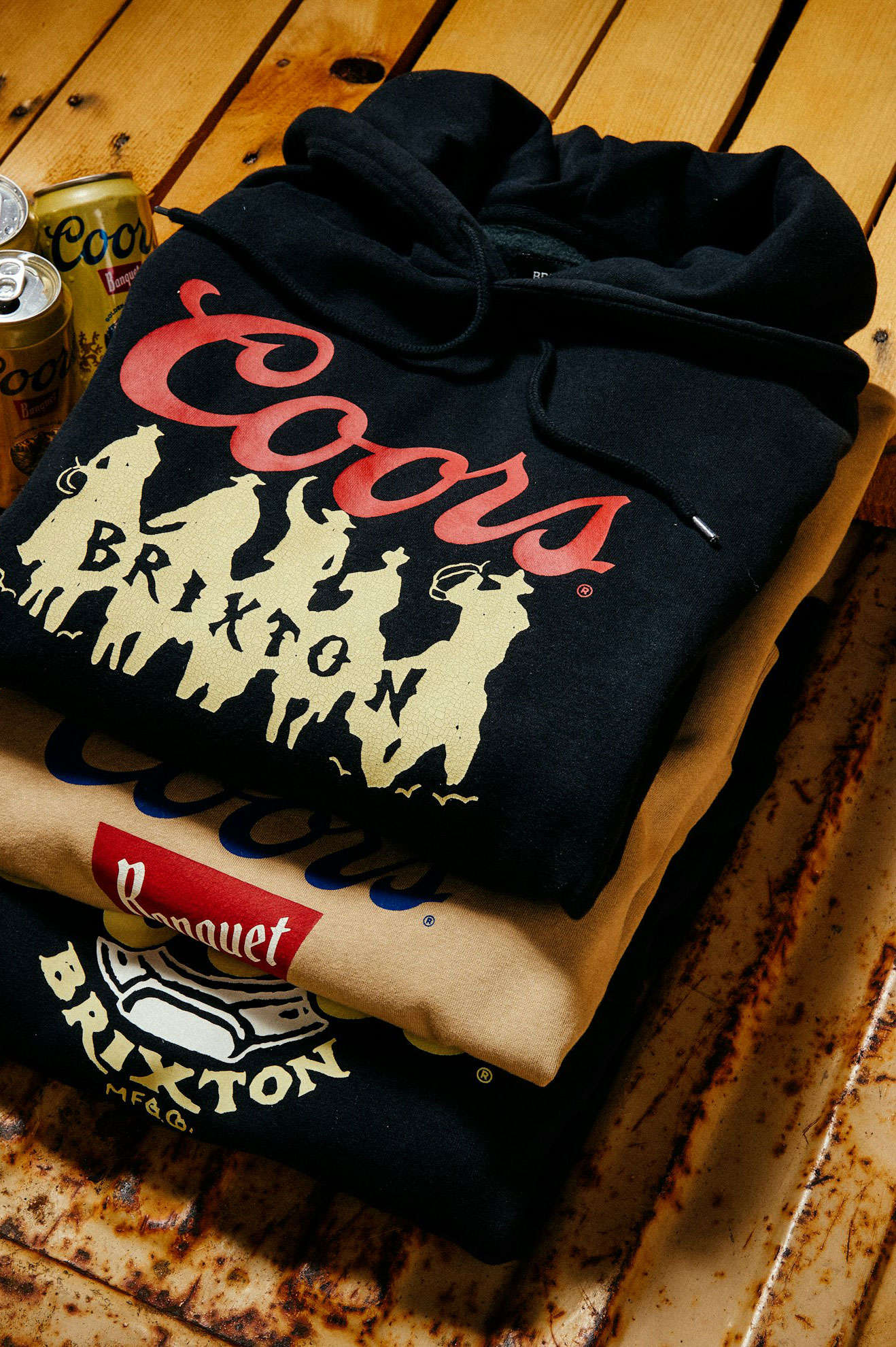 Extra Laydown Image 1 | Coors Bandit Hoodie - Black