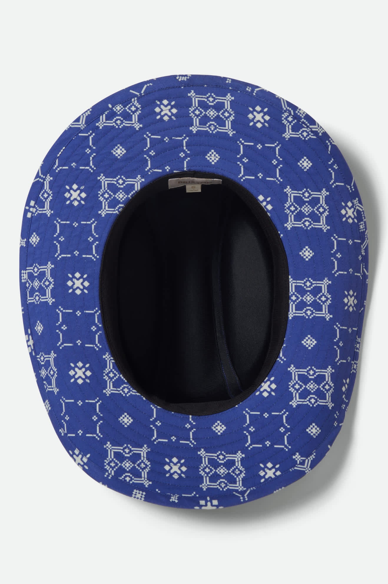 Women's Odessa Cowboy Hat in the color Sunrise Blue/White - Additional Laydown image