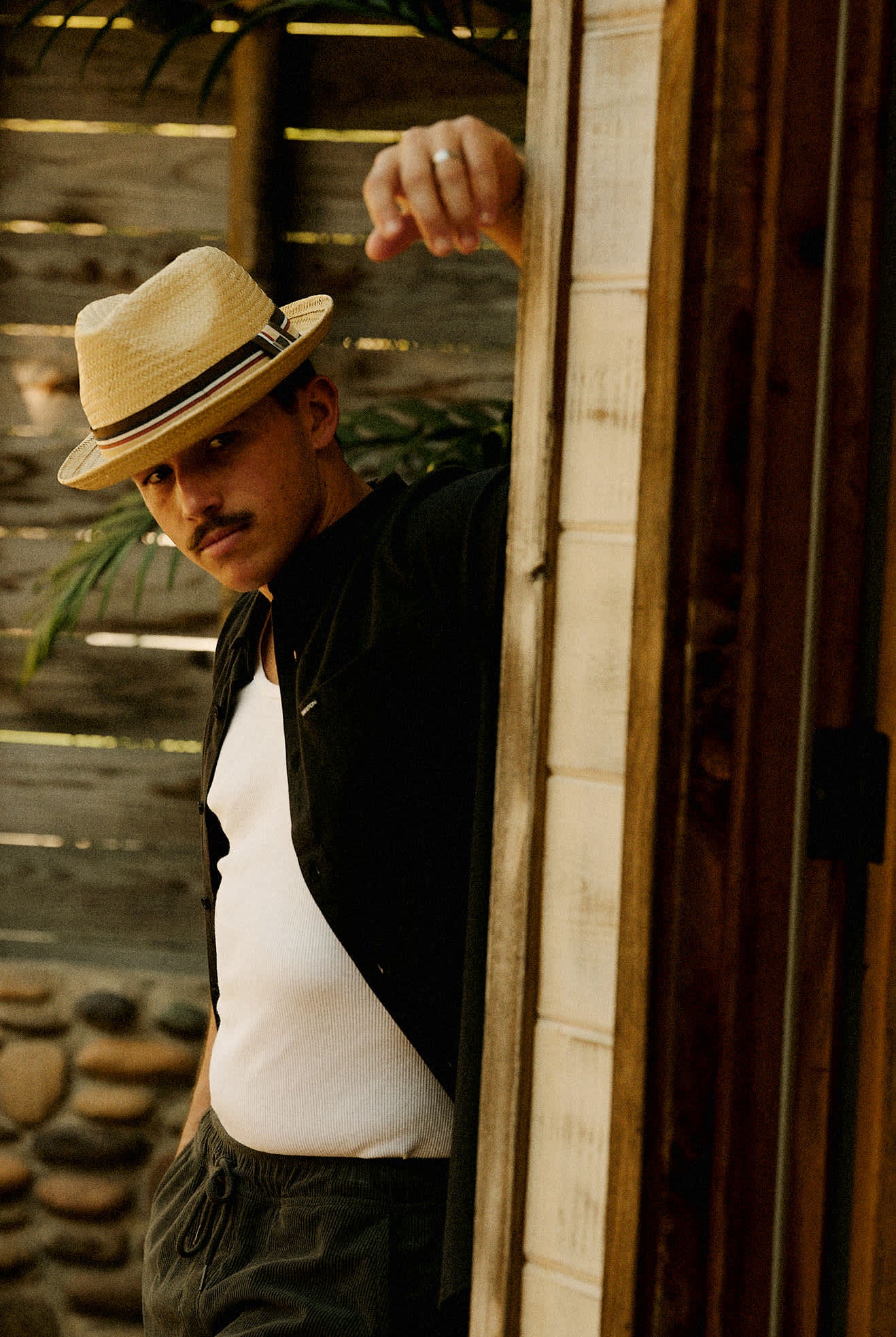 Unisex Castor Fedora in the color Tan - Men's Lifestyle image