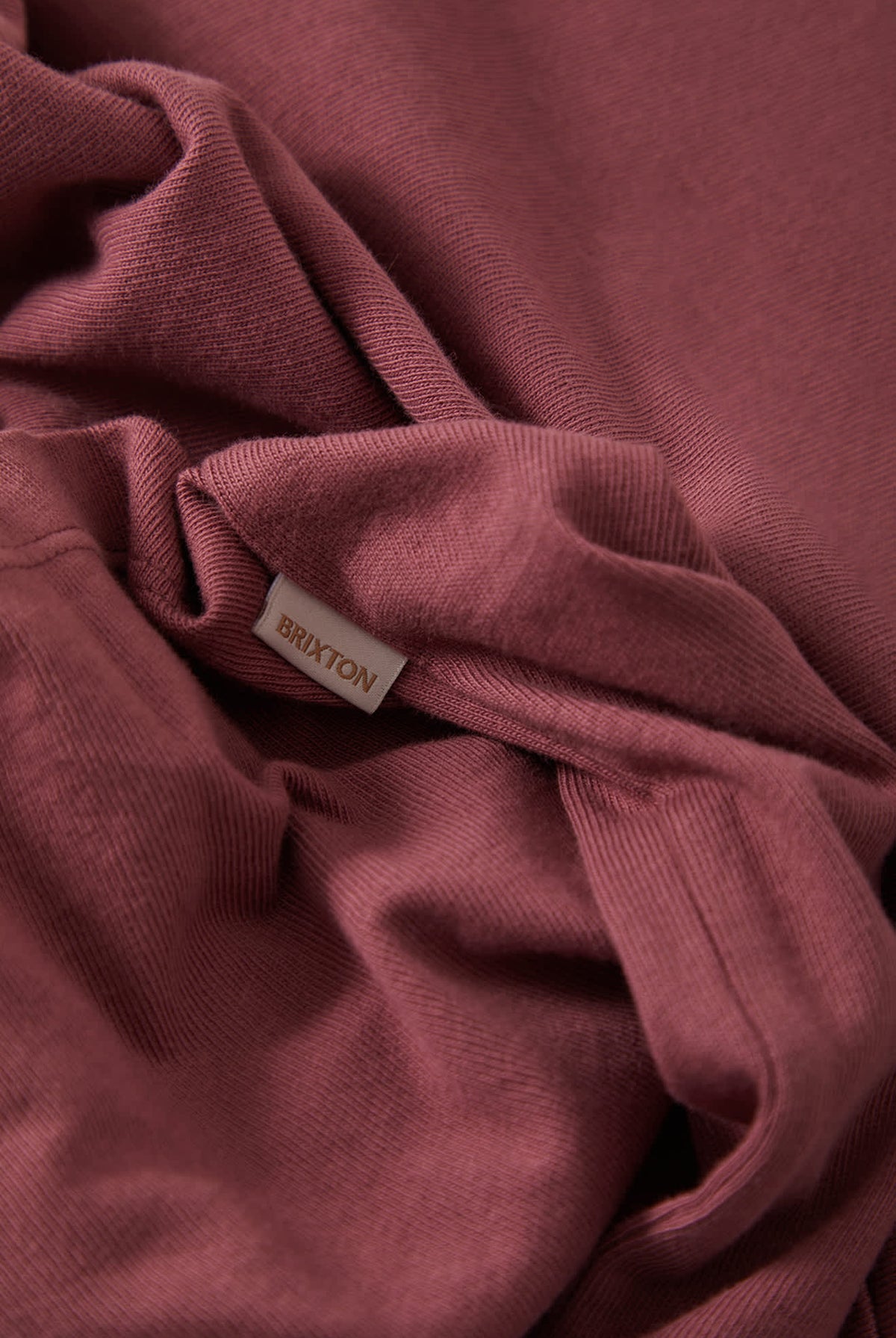 Women's Carefree Organic Garment Dye Perfect T-Shirt in the color Wild Ginger - Additional Laydown image