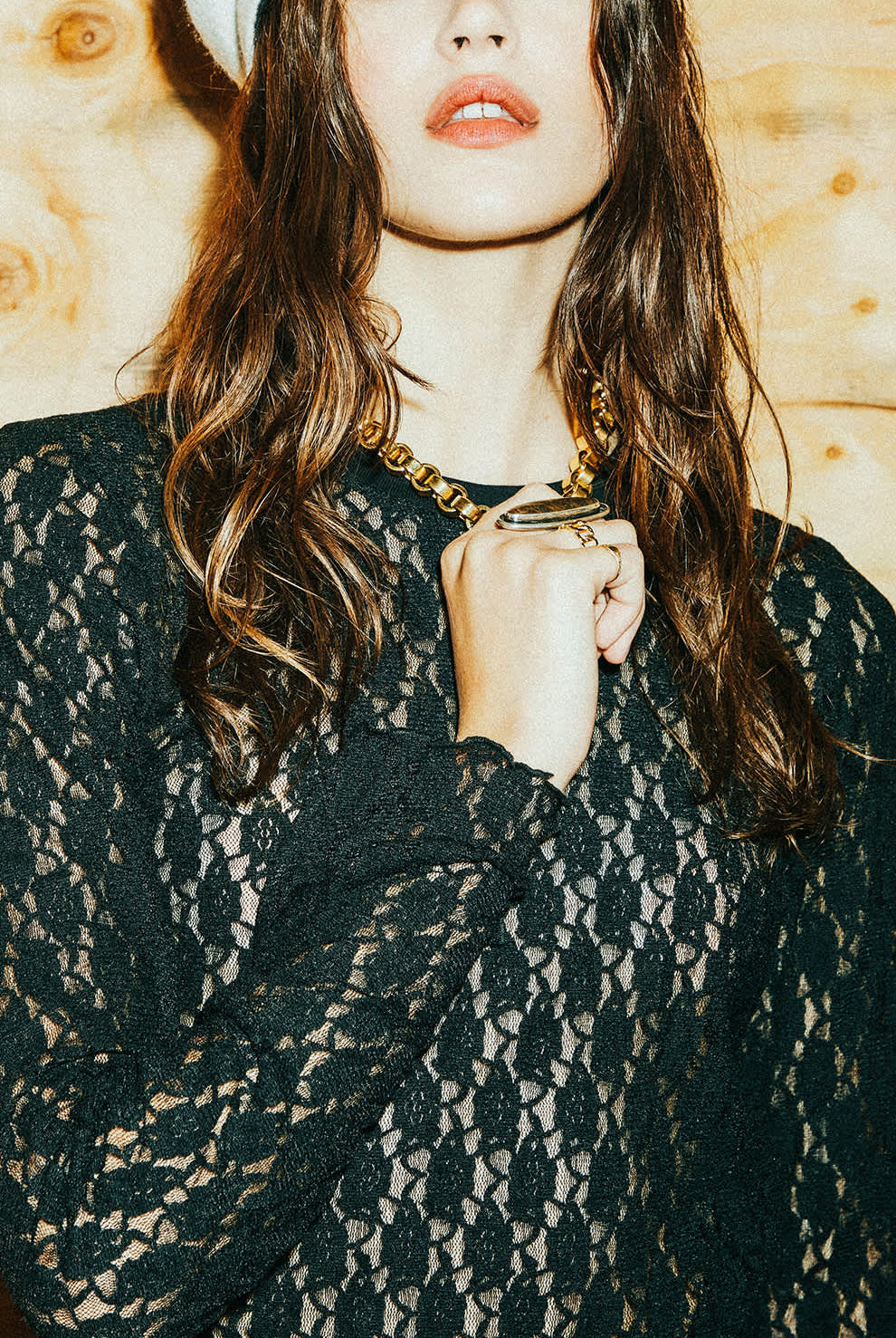 Women's Dolly Slim L/S Knit T-Shirt in the color Black - Men's Lifestyle image