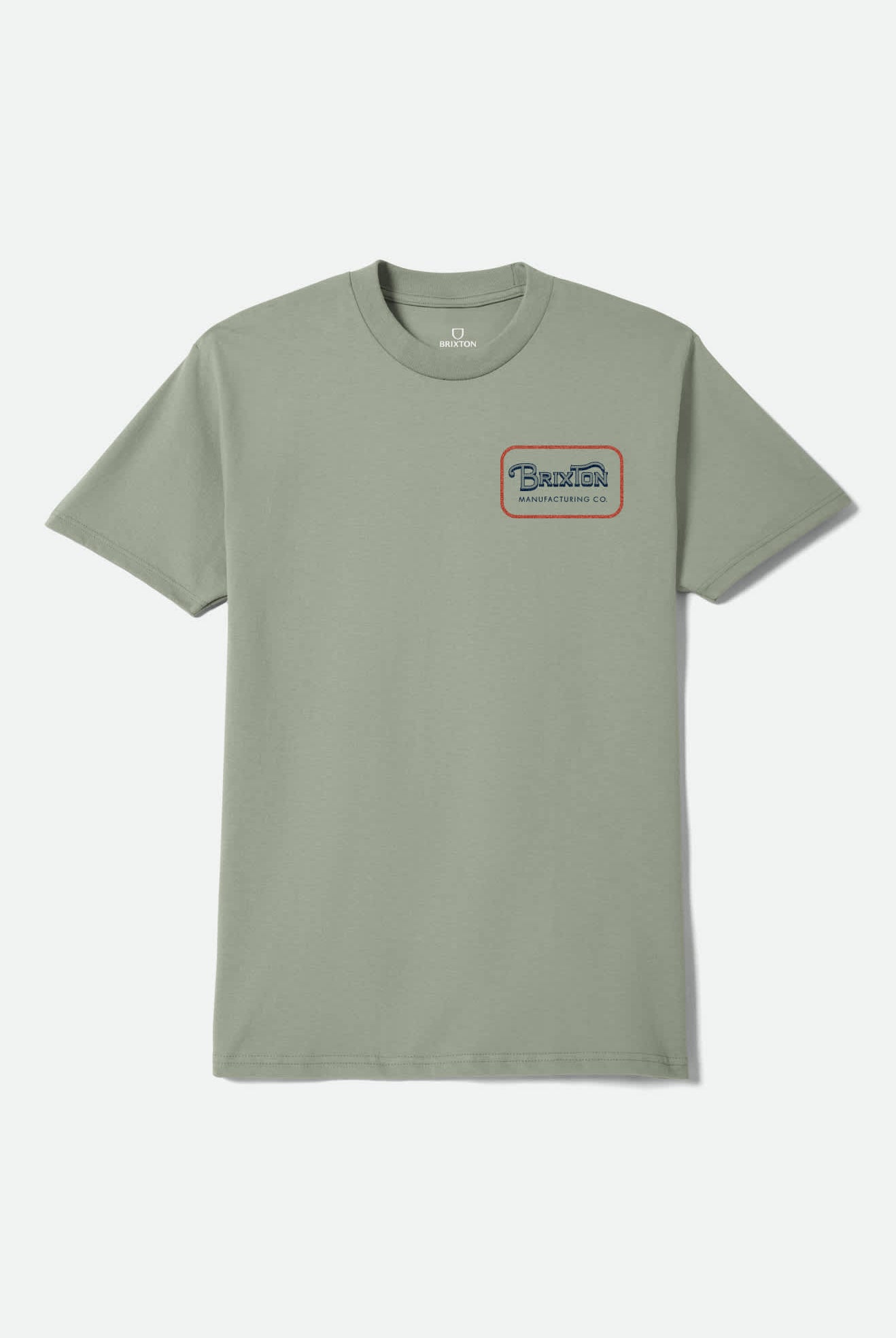Men's Grade Short Sleeve Shirt in the color Desert Green/Dark Navy/Amber Terrain - Front Product View