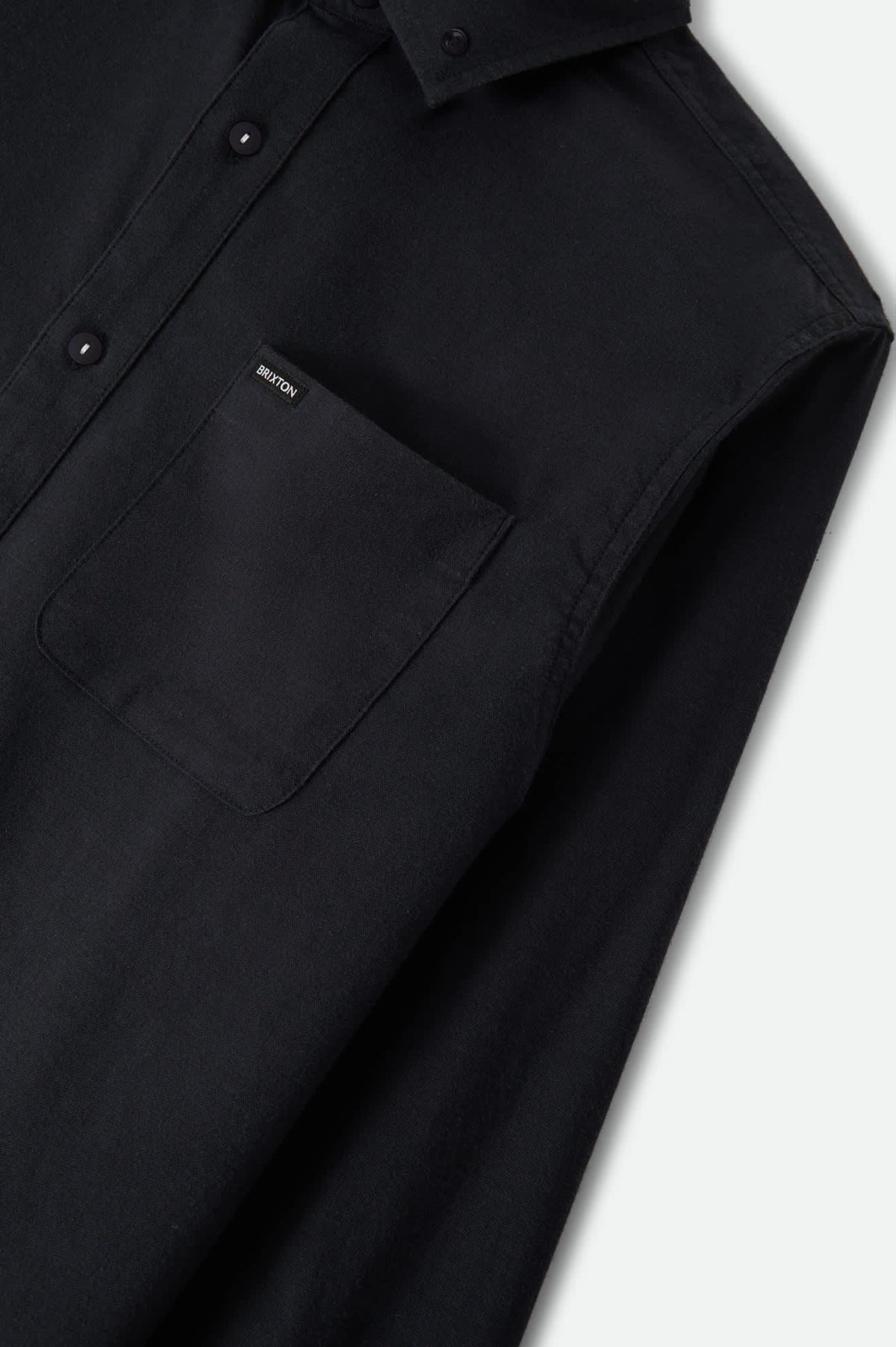 Men's Sanford Shirt in the color Black - Additional Laydown image