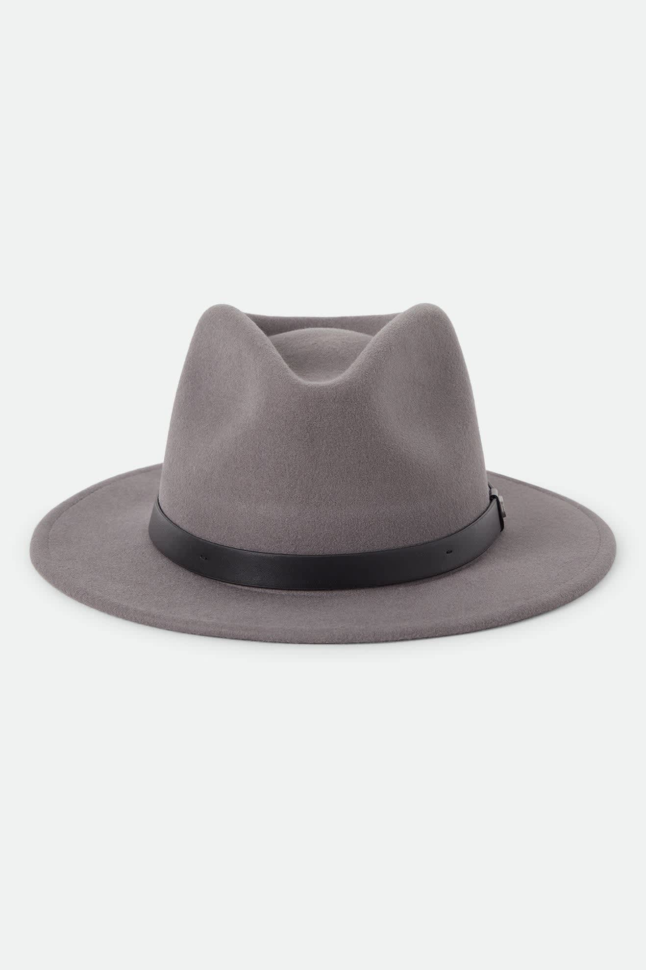 Unisex Messer Fedora in the color Grey/Grey - Additional Laydown image