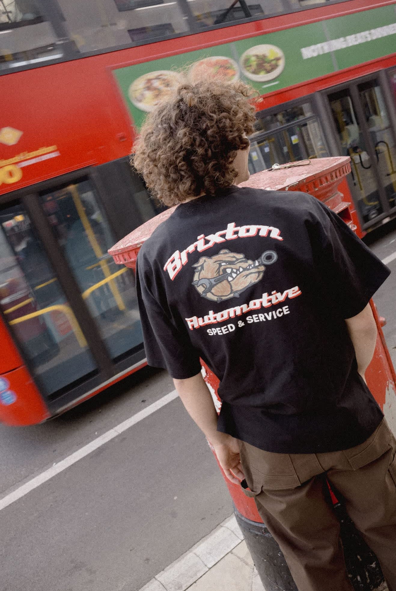 Men's Brewster Oversized T-Shirt in the color Black - Men's Lifestyle image