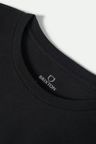 Men's Union L/S Standard T-Shirt in the color Black - Additional Laydown image