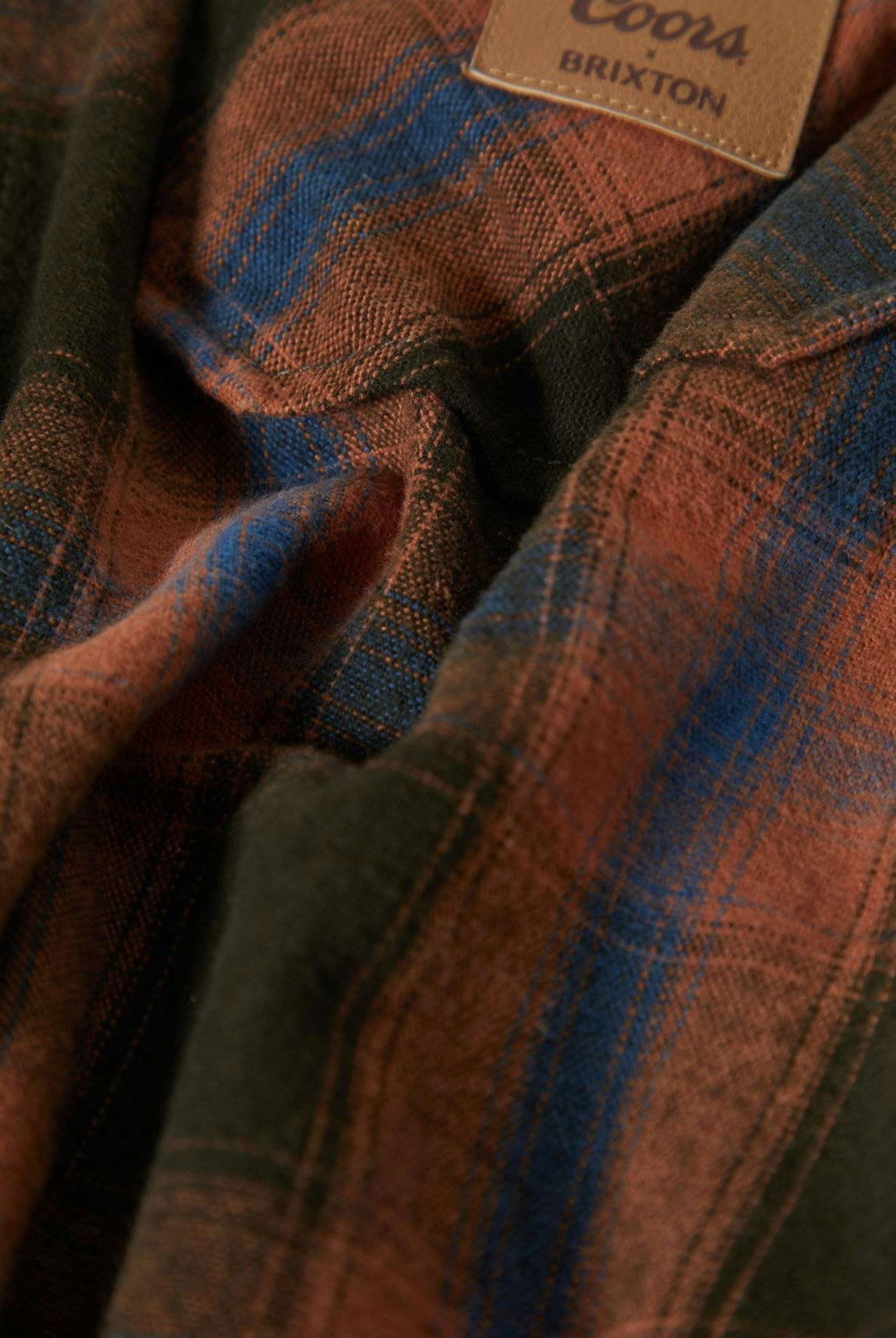 Extra Laydown Image 2 | Coors Colt L/S Flannel - Black/Brown