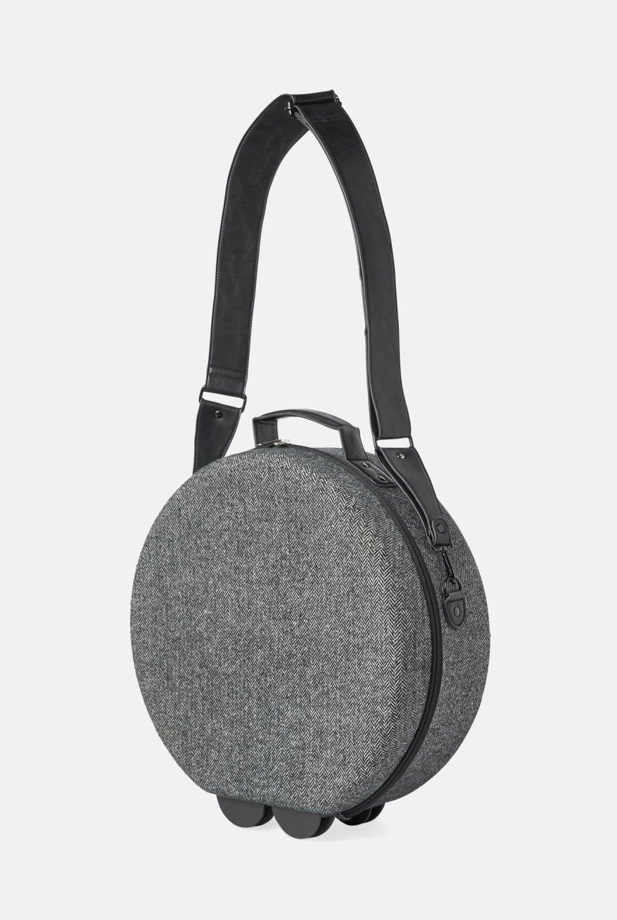 Brixton Unisex Done Proper Fedora Travel Case - Grey/Black | Main
