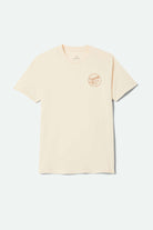 Men's Logan T-Shirt in the color Cream - Front Product View