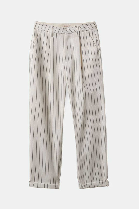 
       Brixton Victory Trouser Pant - Off White/Black
     