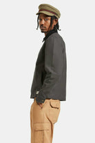 Brixton Unisex 20th Anniversary Fiddler Cap - Olive | Side fit