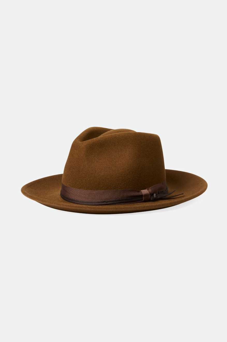 
       Brixton Unisex Dayton Convertabrim Rancher Hat - Coffee/Brown | Main
     