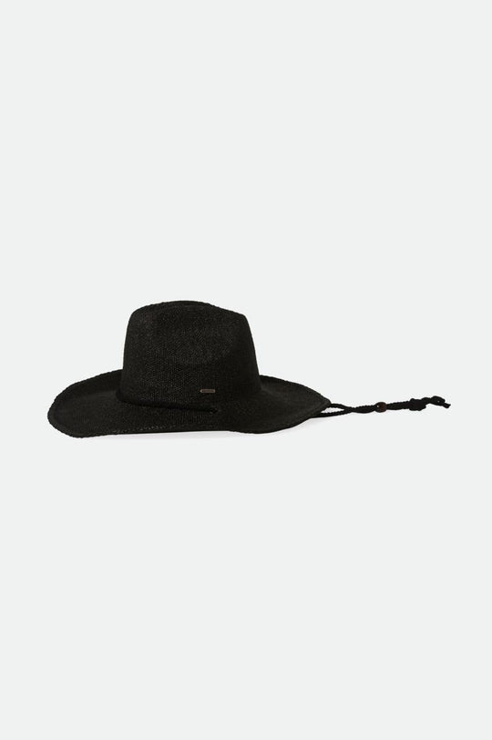 
       Brixton Austin Straw Cowboy Hat - Black
     