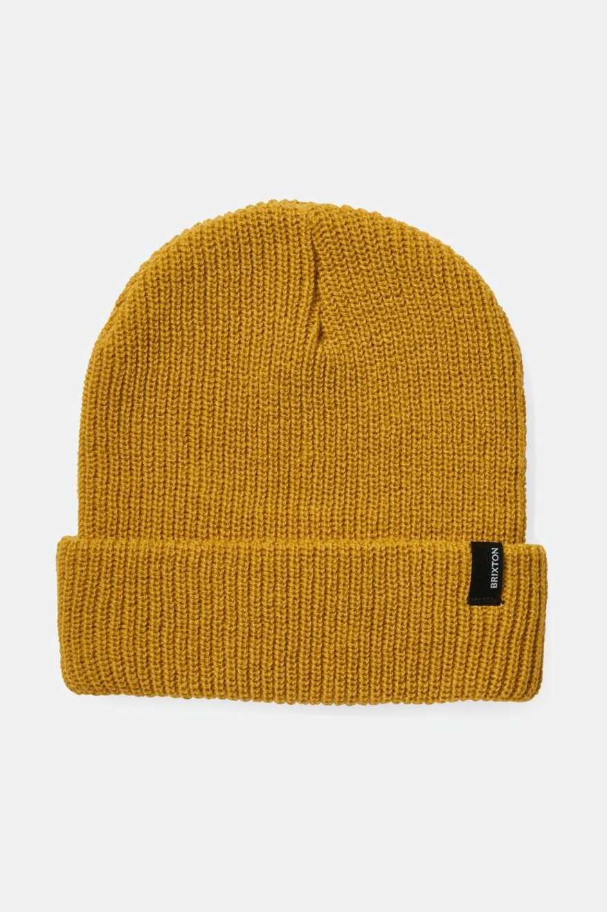 
       Brixton Men&#39;s Heist Beanie - Sauterne Yellow | Main
     