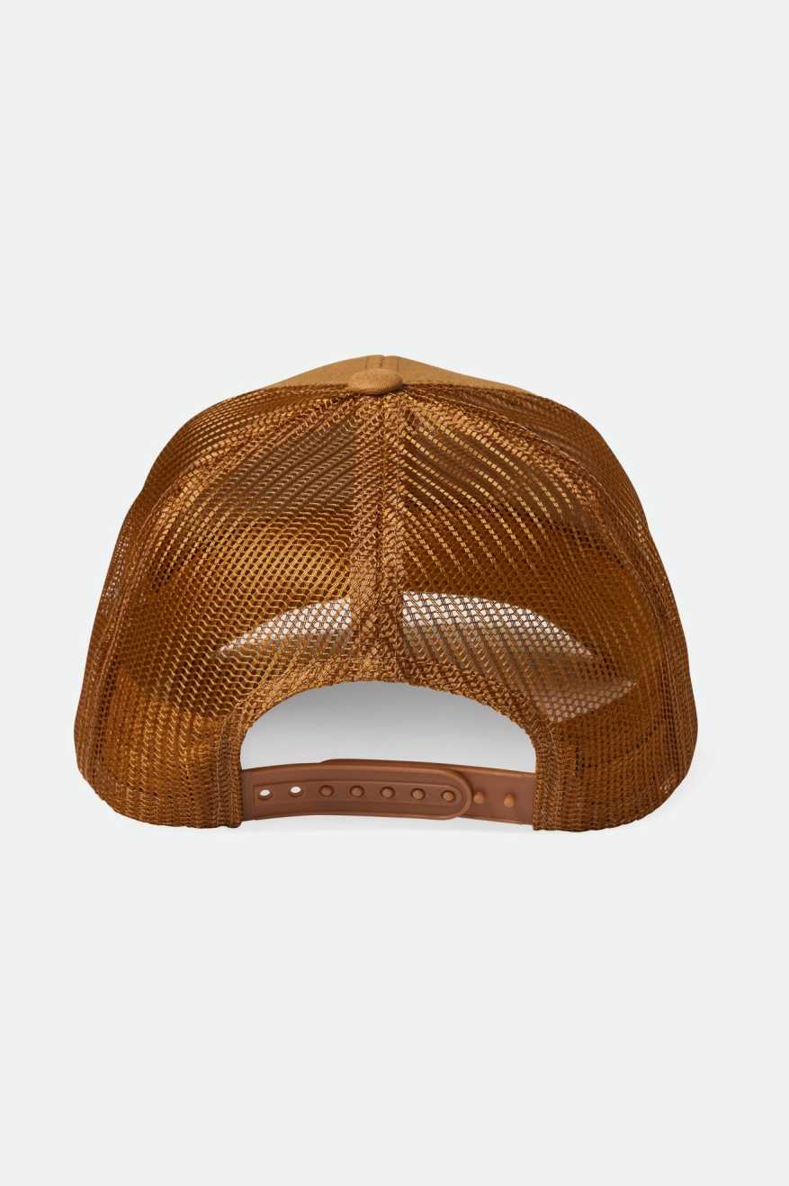 
       Brixton Regal Netplus Trucker Hat - Copper/Copper
     