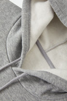 Men's Ewing Hood in the color Heather Grey - Additional Laydown image