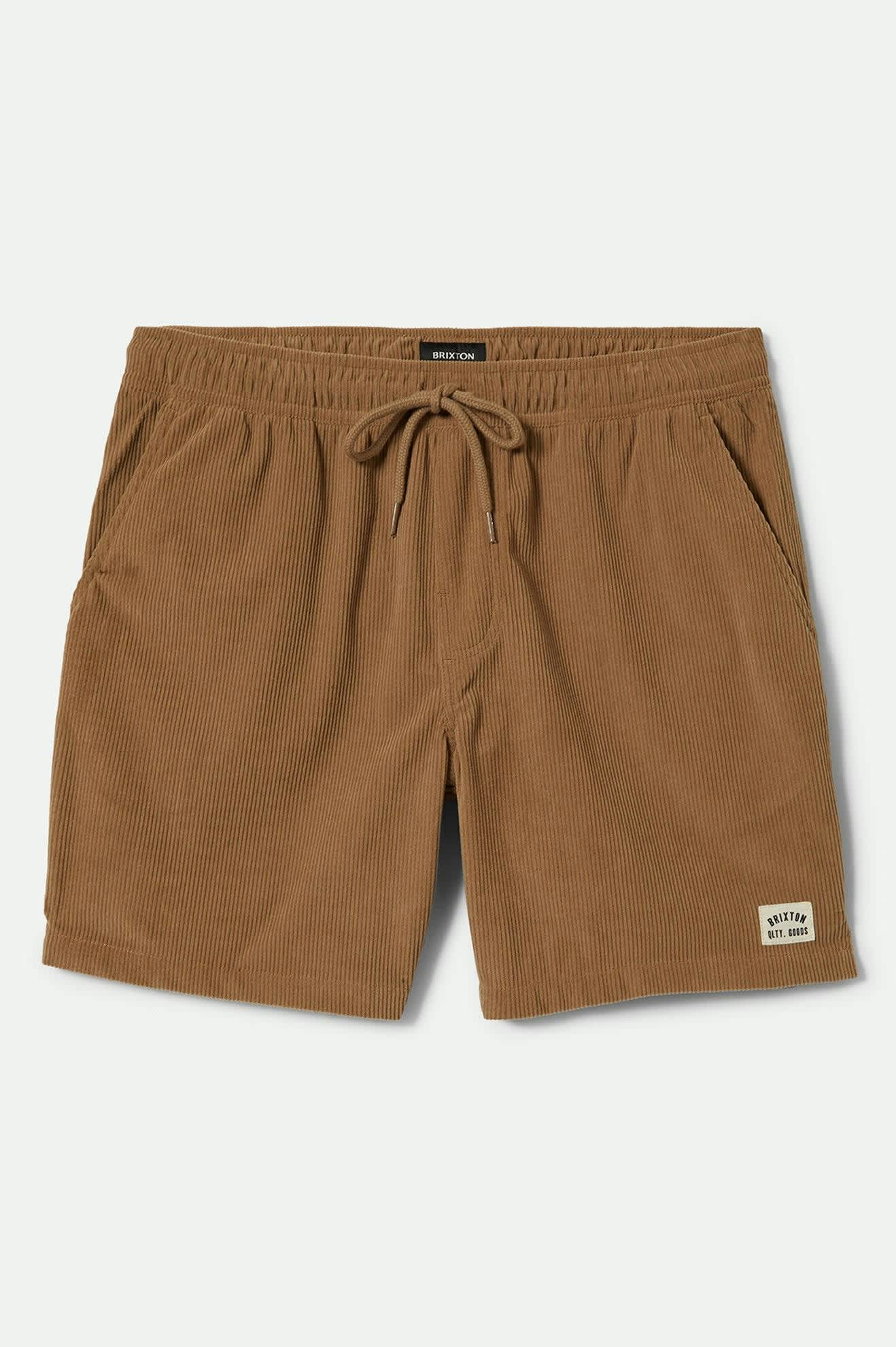 
       Men&#39;s Everyday Corduroy Short in the color Khaki - Front Product View
     