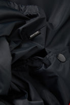 Men's Hooded Claxton Lightweight Jacket in the color Black - Additional Laydown image