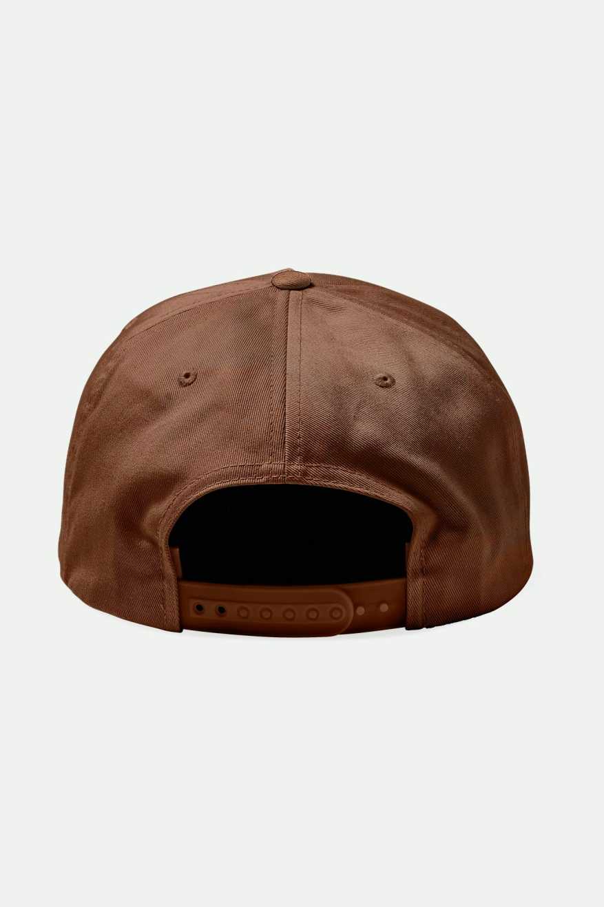 
       Brixton Bass Brains Swim Snapback - Brown
     