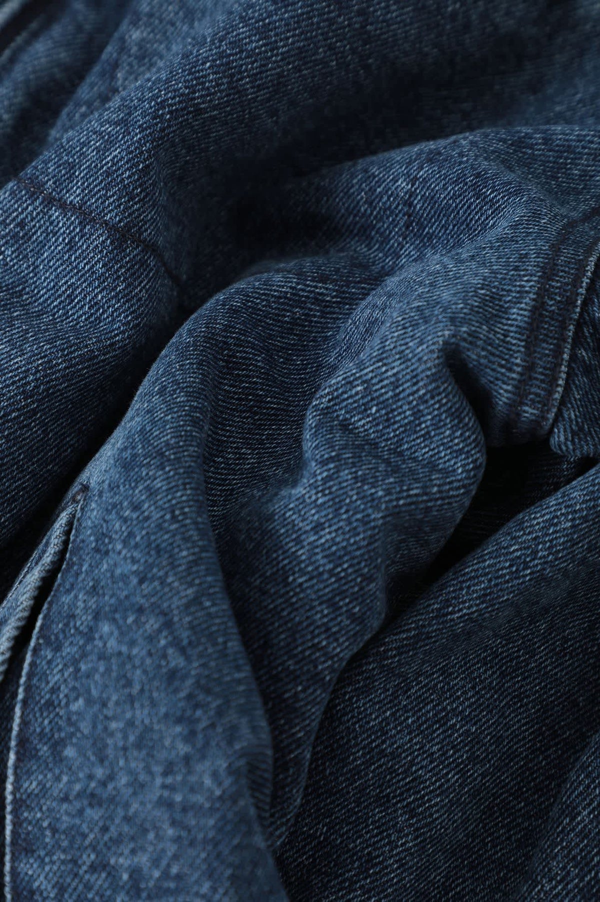 Men's Mechanic Garage Zip Lined Jkt in the color Rinse Denim - Additional Laydown image