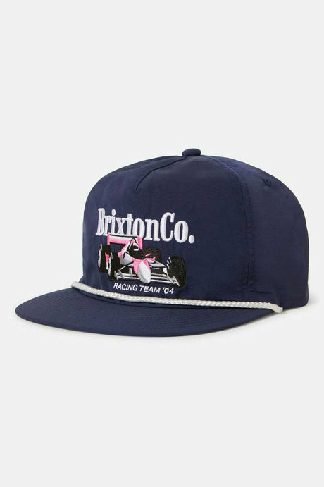 Neon Formula Snapback - Navy