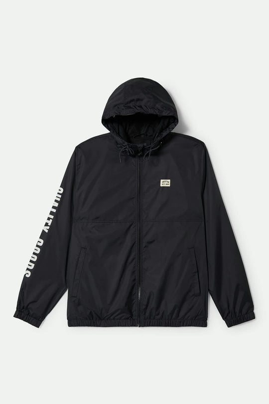 
       Men&#39;s Claxton Woodburn Lightweight Jacket in the color Black - Front Product View
     