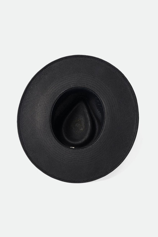 
       Brixton Jo Panama Straw Rancher Hat - Corondao Black
     