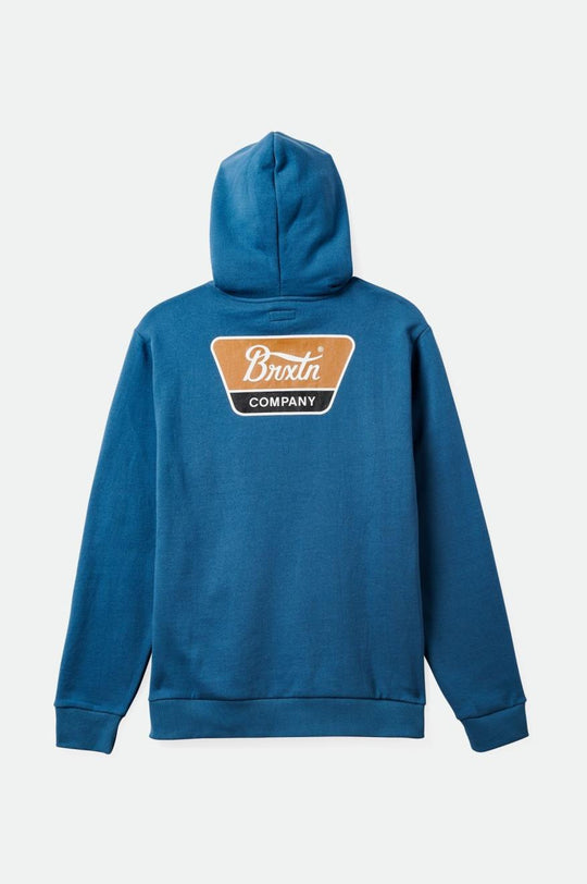 
       Brixton Linwood Hood - Ocean Blue/Golden Brown
     