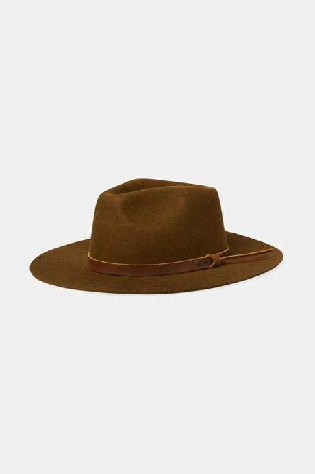 Brixton Unisex Hawkins Weather Guard Cowboy Hat - Coffee | Main