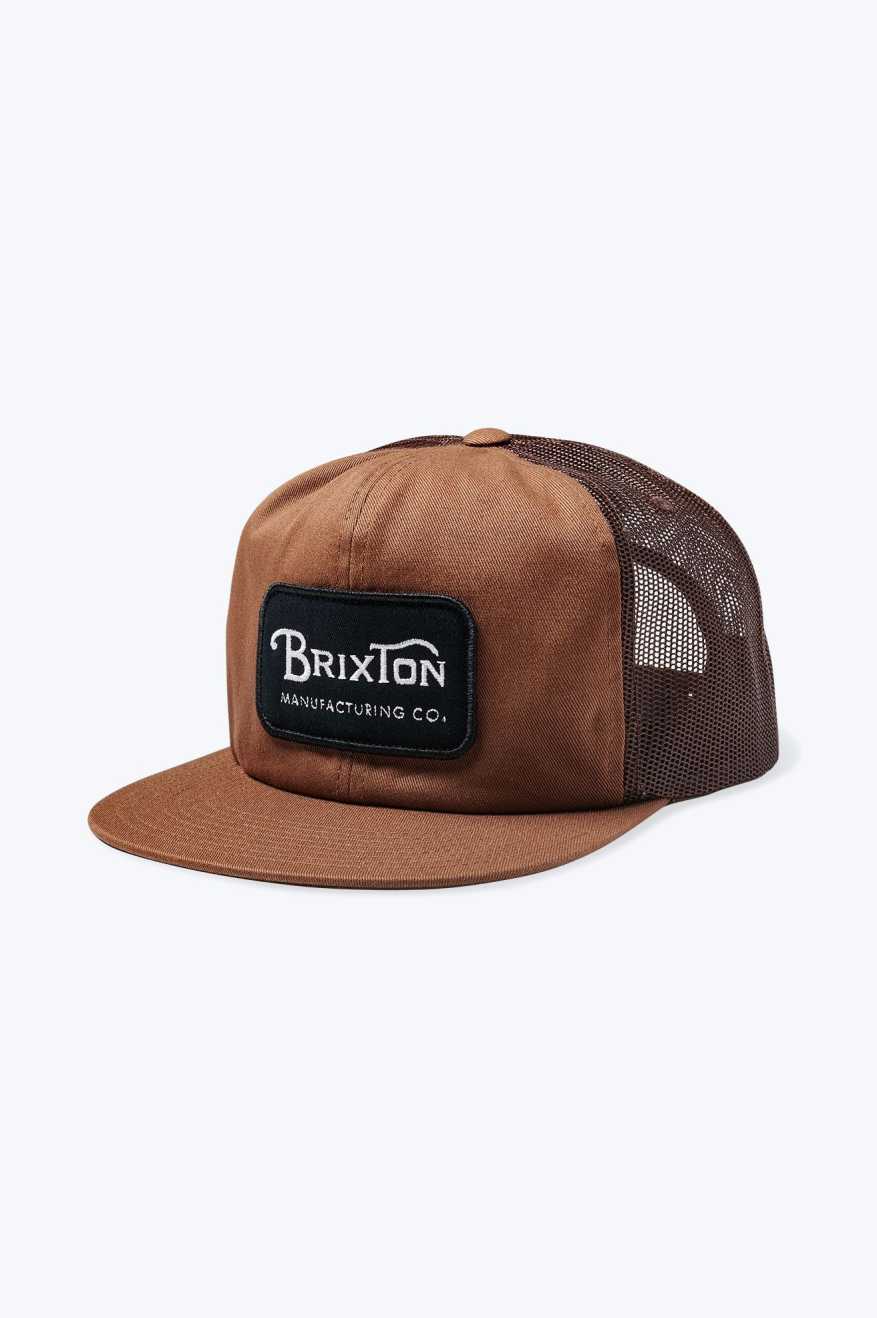 
       Brixton Grade Trucker Hat - Brown/Brown
     