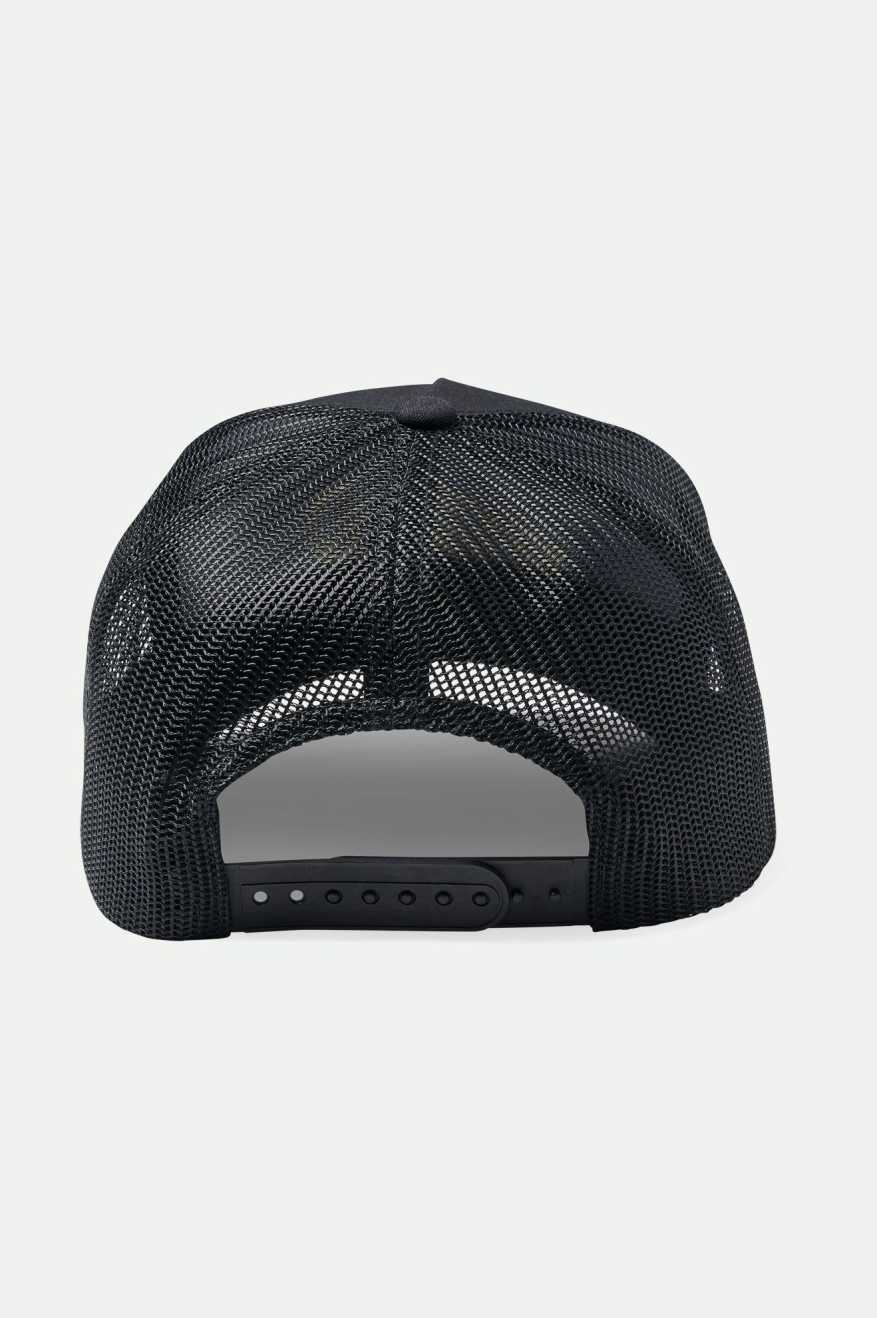 
       Brixton Wrench Netplus Trucker Hat - Black/Black
     