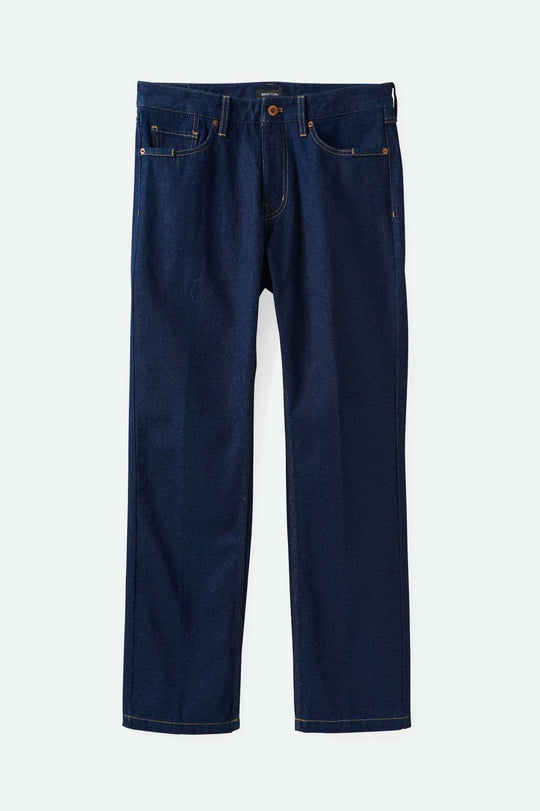 
       Brixton Men&#39;s Builders 5-Pocket Stretch Pant - Rinse Denim | Main
     