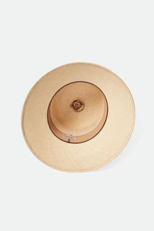 
       Brixton Lopez Panama Straw Bucket Hat - Catalina Sand
     