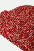 Women's Cozy Women's Beanie in the color Mellow Rose/Adrenaline Rush - Additional Laydown image