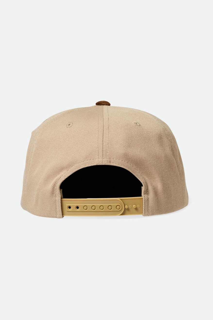 
       Brixton Oath III Snapback - Khaki/Sepia
     