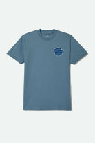 Men's Roy II T-Shirt in the color Arctic Blue - Front Product View