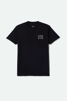Men's Lito T-Shirt in the color Black - Front Product View