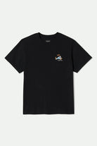 Men's Strike Heavyweight S/S Standard T-Shirt in the color Black Classic Wash - Front Product View