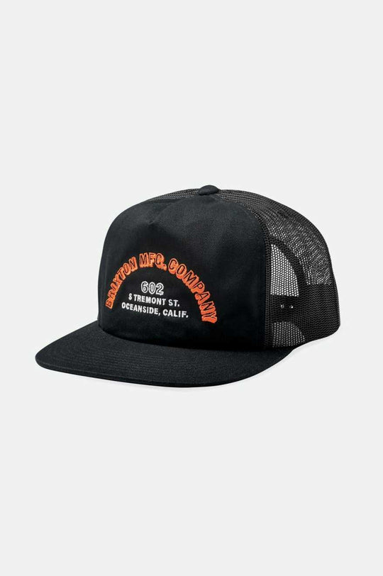 
       Brixton Haven Trucker Snapback - Black/Black
     