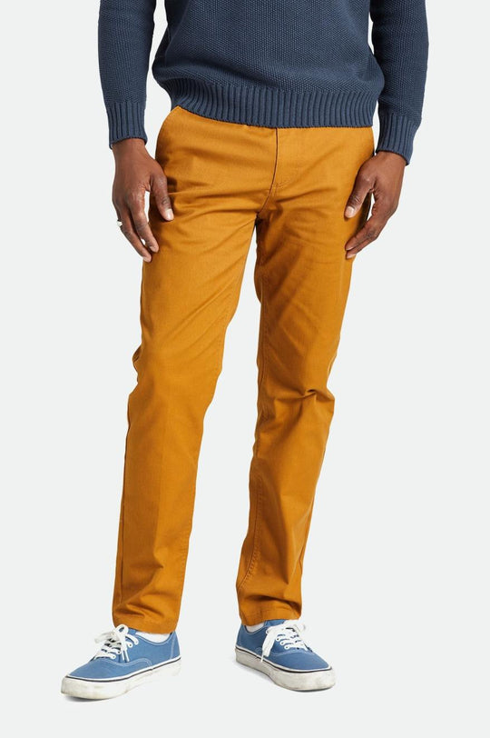 
       Brixton Choice Chino Slim Pant - Golden Brown
     