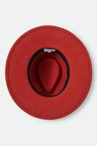 Women's Juniper Packable Hat in the color Red Earth - Additional Laydown image