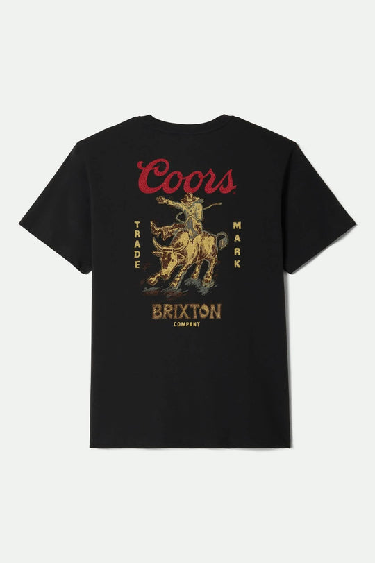 
       Brixton Coors Bound S/S Standard T-Shirt - Black
     