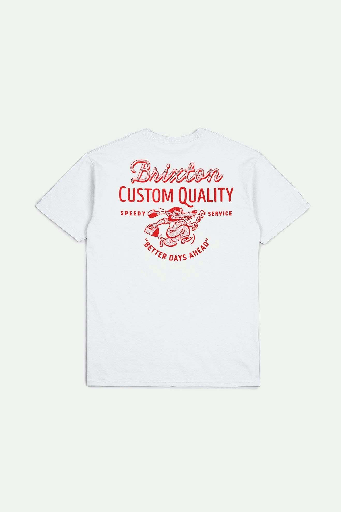 
       Back Laydown Image for Better Days S/S Standard T-Shirt - White
     