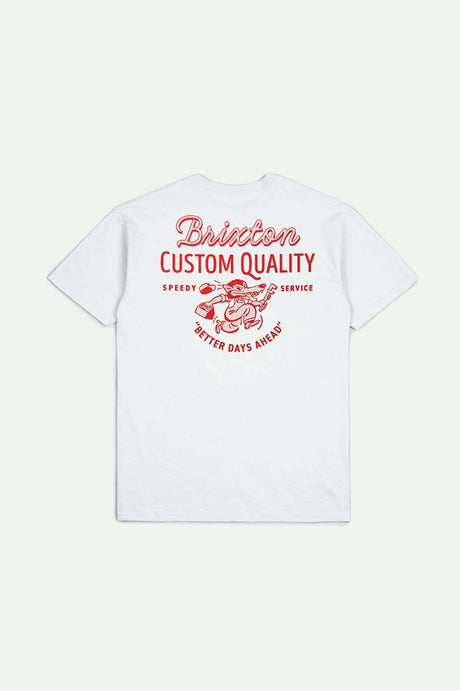 Back Laydown Image for Better Days S/S Standard T-Shirt - White