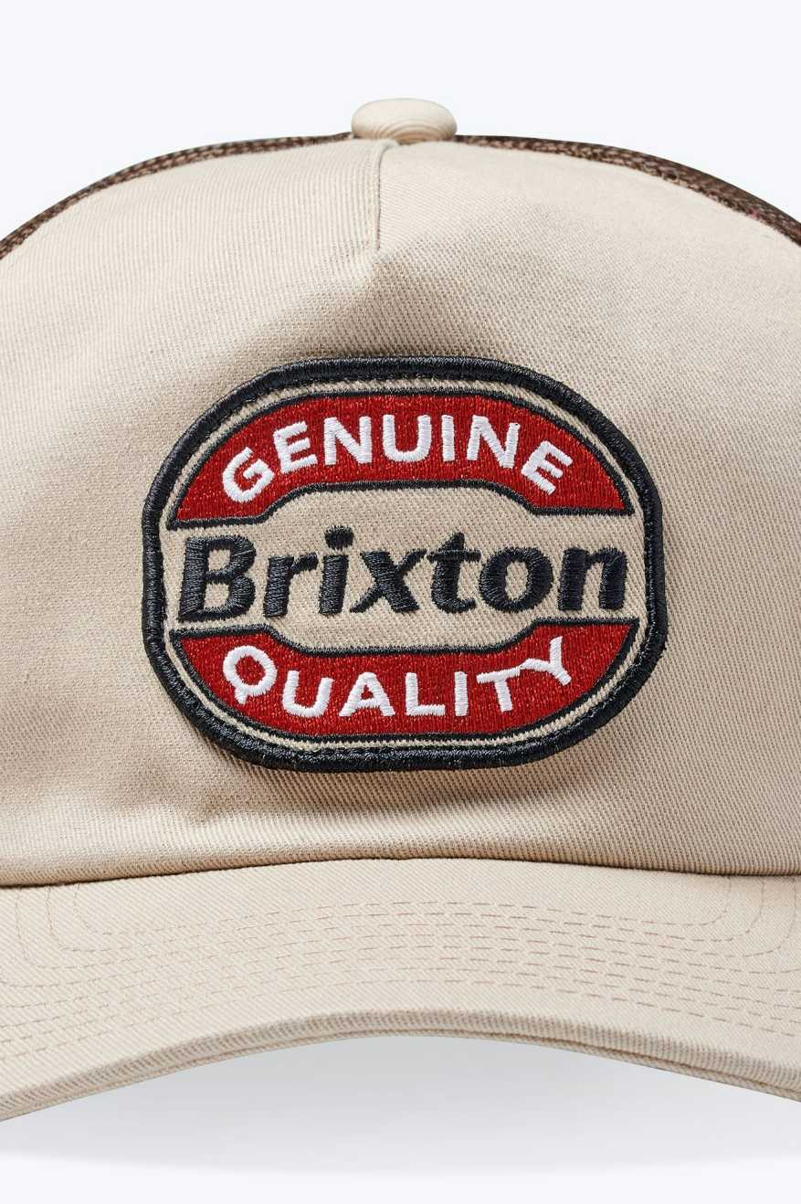 
       Brixton Keaton Netplus Trucker Hat - Sand/Sepia
     