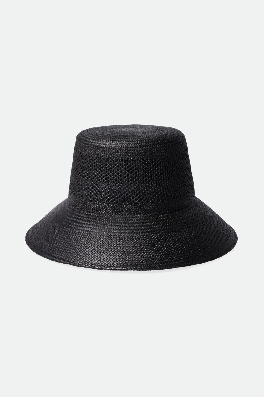 
       Brixton Lopez Panama Straw Bucket Hat - Coronado Black
     