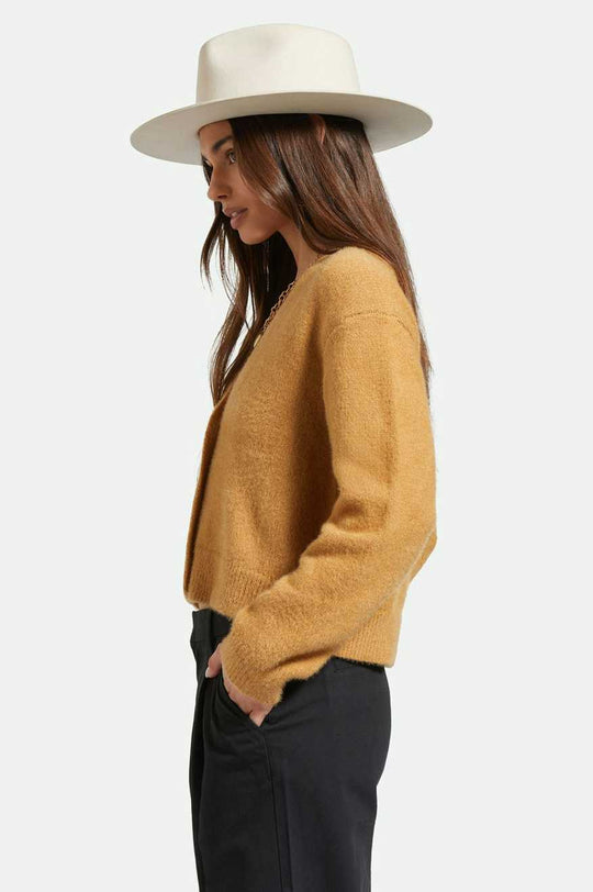 
       Brixton Unisex Cohen Cowboy Hat - Dove/Dove | Women&#39;s Side Fit
     